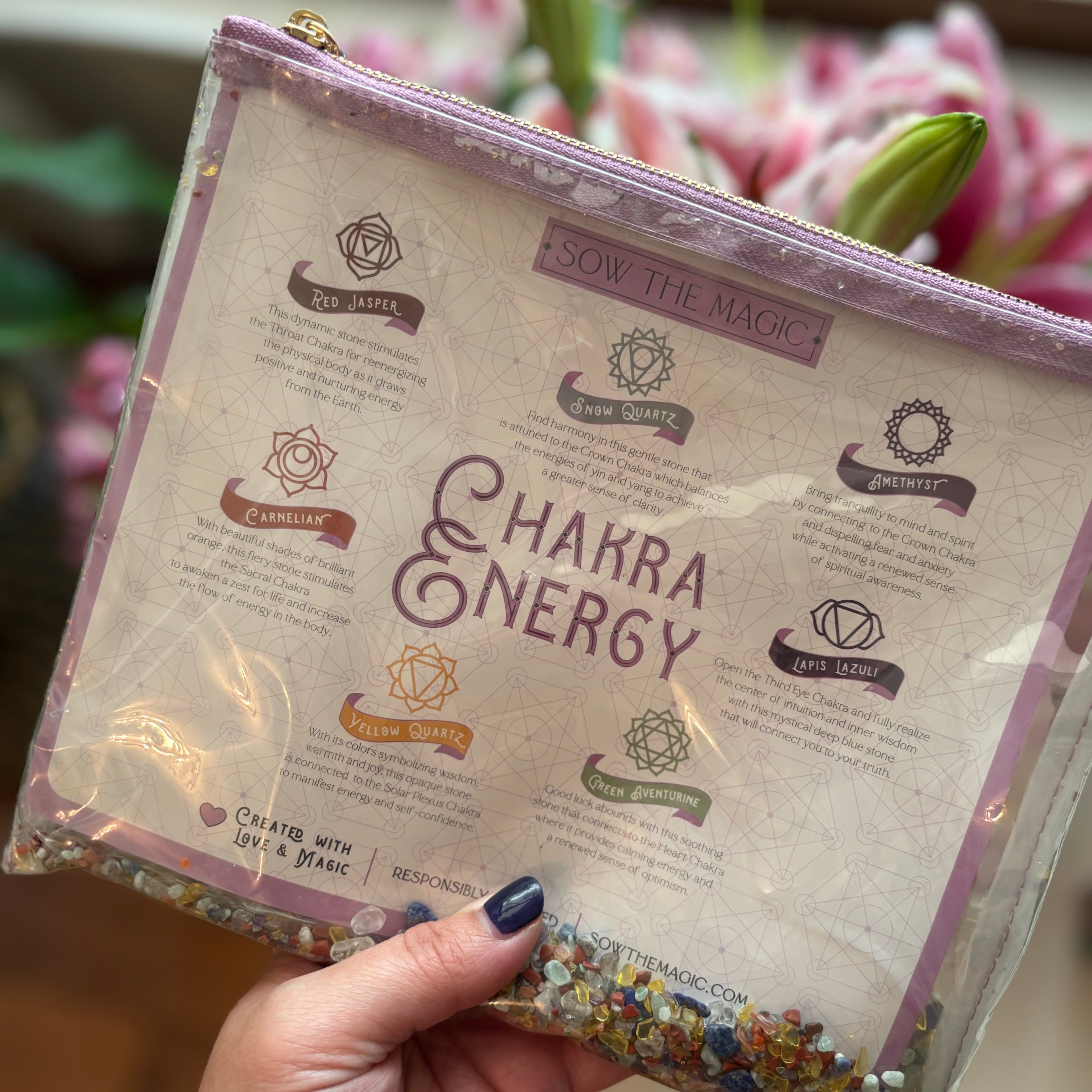 chakra energy bag