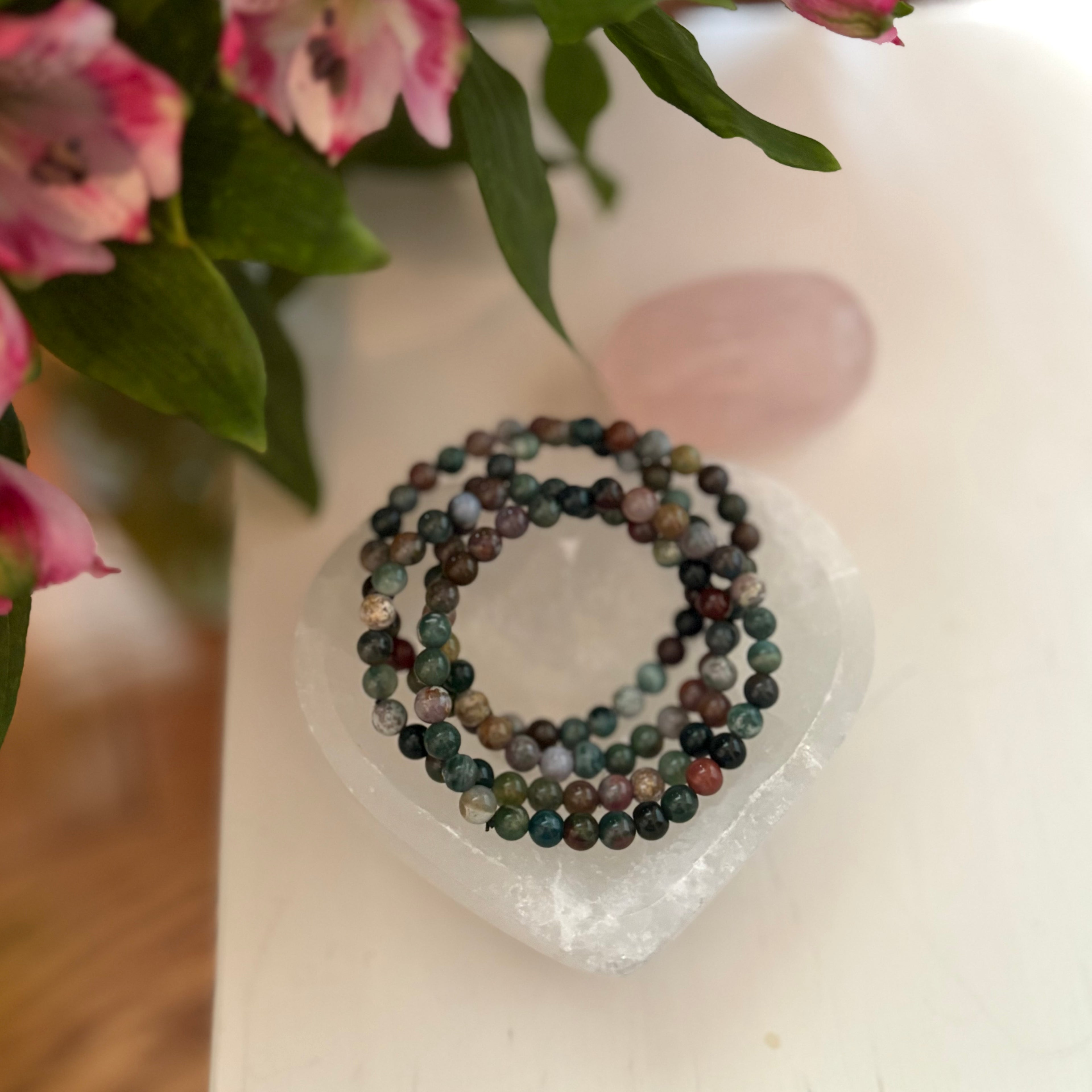 indian agate bracelet